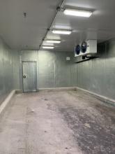 16FT. X 32FT. X 10FT. WALK-IN FREEZER W/ PALLET AND AND STANDARD DOOR LED LIGHTS HILL PHOENIX