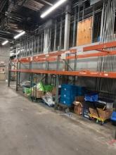 6 BAYS OF STOCKROOM PALLET RACKING