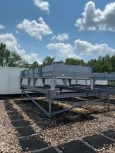 HUSSMANN 10 FAN ROOFTOP CONDENSER