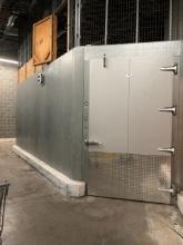APPROXIMATELY 20FT.FT. X24FT. KPS WALK-IN MEAT COOLER - SEE PICTURES FOR SHAPE