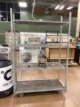 4 TIER STOCKROOM CART