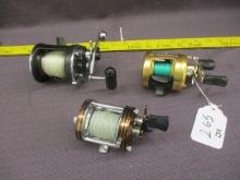 3 Fishing Reels