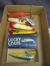 5 Luckie Louie Fishing Lures